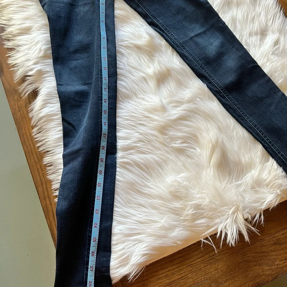 Express Perfect Denim High Rise Leggings Raw Step Hem SZ 00R